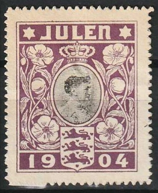 JULEMÆRKER DANMARK | 1904 - Dronning Louise - Ubrugt
